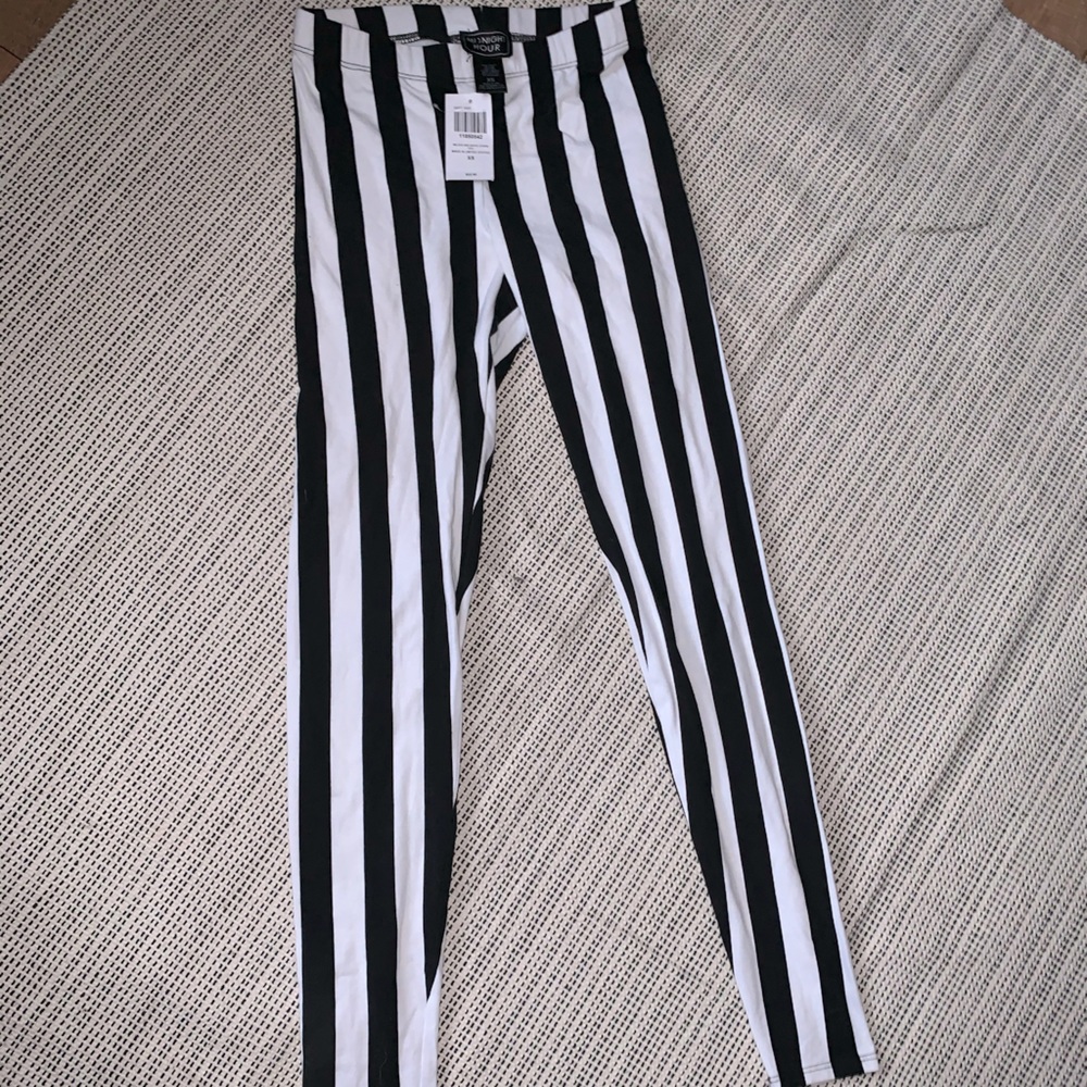 Stripped Leggings